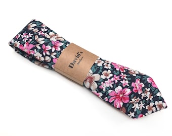 Mens Floral NeckTie , Skinny necktie , Bow tie , Pocket square , Kids Tie , Necktie 2.36 inches 3 inches 3,26 inches