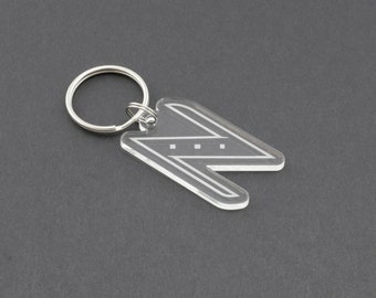 gunmetal compact key holder