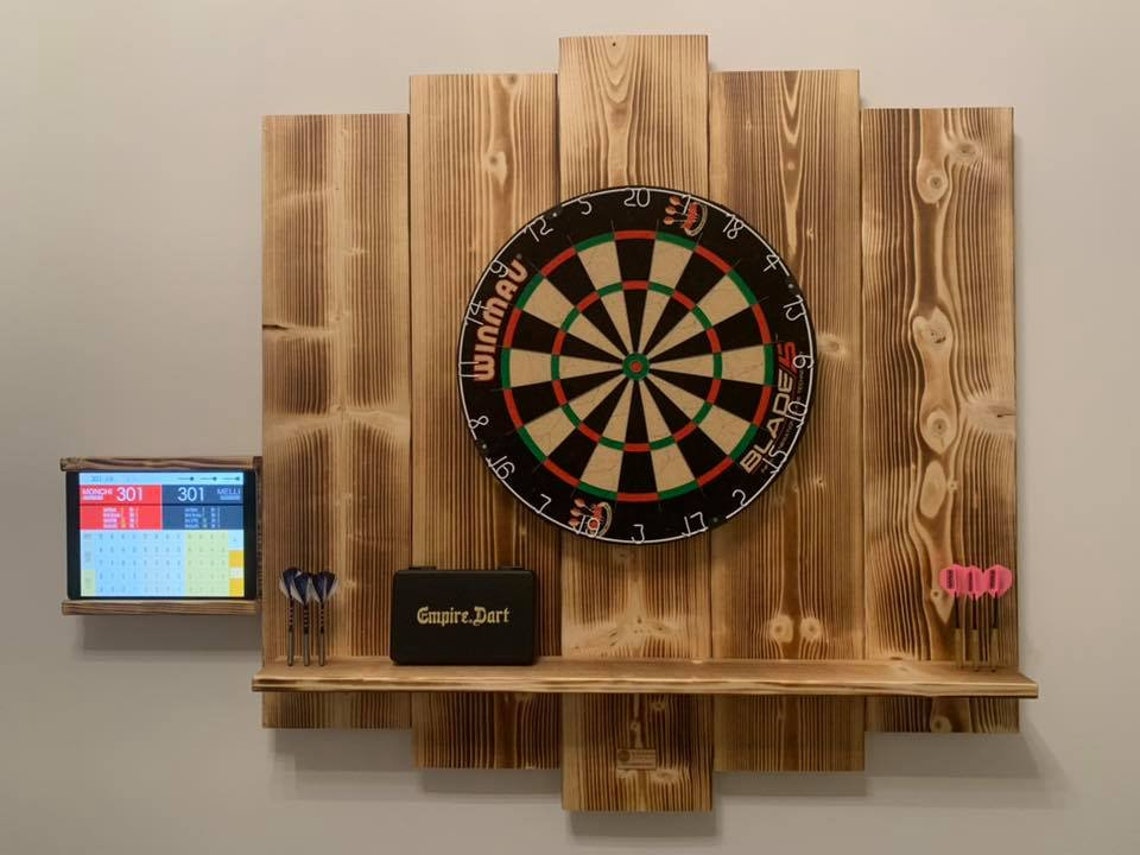 WOODEN Dartboard Surround PREMIUM Dart Surround Dart Etsy