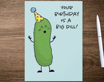 Punny Birthday Card - Etsy