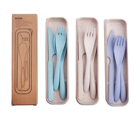 Ecoslurps Reusable Cutlery Sets for Eating on the Go Made Etsy UK