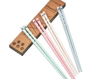 EcoSlurps Reusable Chopsticks - Eco-friendly chopstick set - travel cutlery birthday letterbox gift