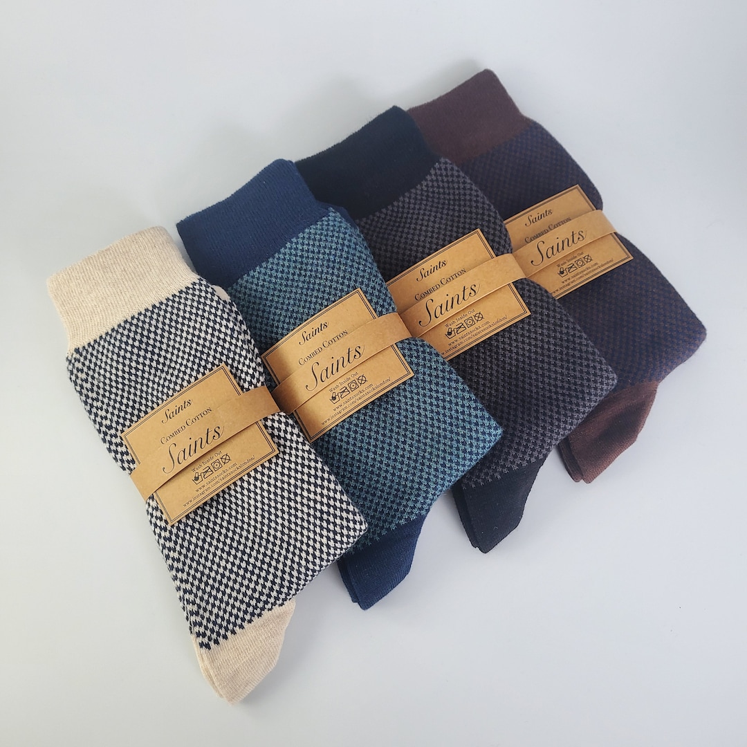 Men's Luxury Jacquard Socks High Quality Suit Socks Etsy UK