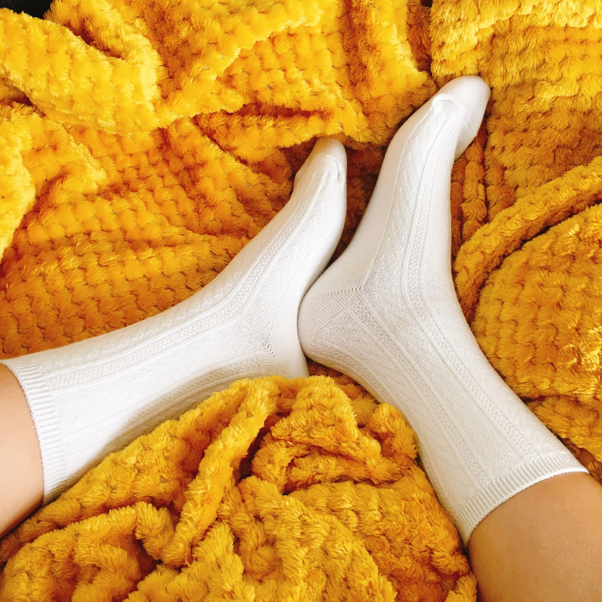 Basic Twist Cotton Women's Socks 8 Colours Available Etsy UK