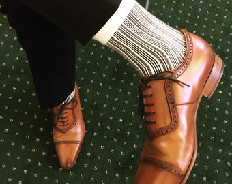 Unique Stripe Pattern Men's Socks