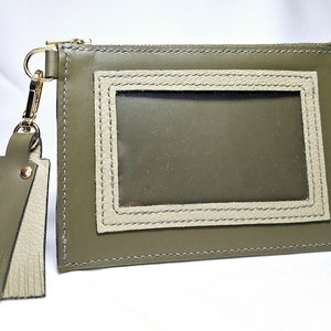 Pochette pour papiers d'identité, porte cartes, porte clés