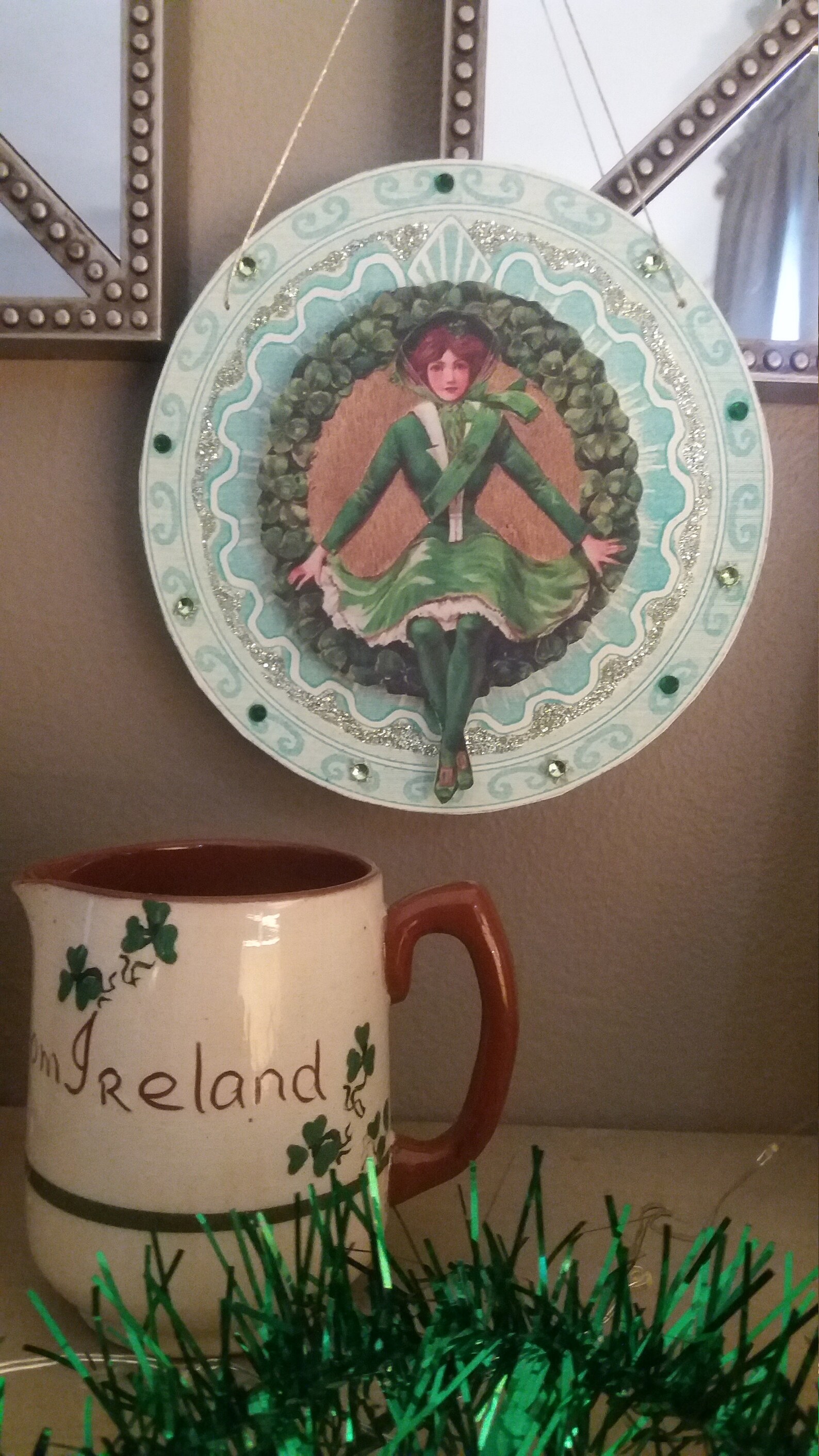 Antique Style Irish Ornament Irish Ornament Irish Etsy