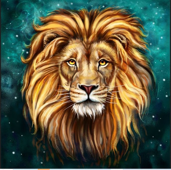 Lion wall art deals