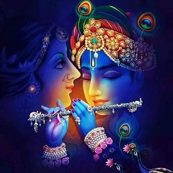 Radha Krishna Love Forever P Oil Painting Handpainted on - Etsy Norway Radha Krishna Love Forever P Oil Painting Handpainted on - Etsy Norway
