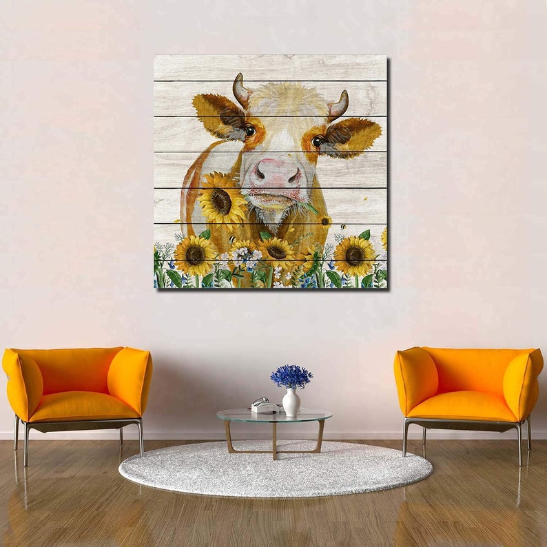 Handgemaltes Ölgemälde Auf Leinwand – Abstrakte Wandkunst Mit Süßem Pferd-Design Für Wohnzimmer & Hotel