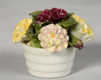 Aynsley Floral Bone China Bouquet Arrangement - Dahlia Floral - Etsy