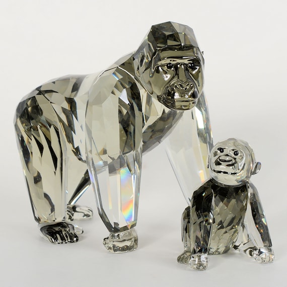 Swarovski 2009 Endangered Wildlife Annual Edition - Gorillas - Etsy