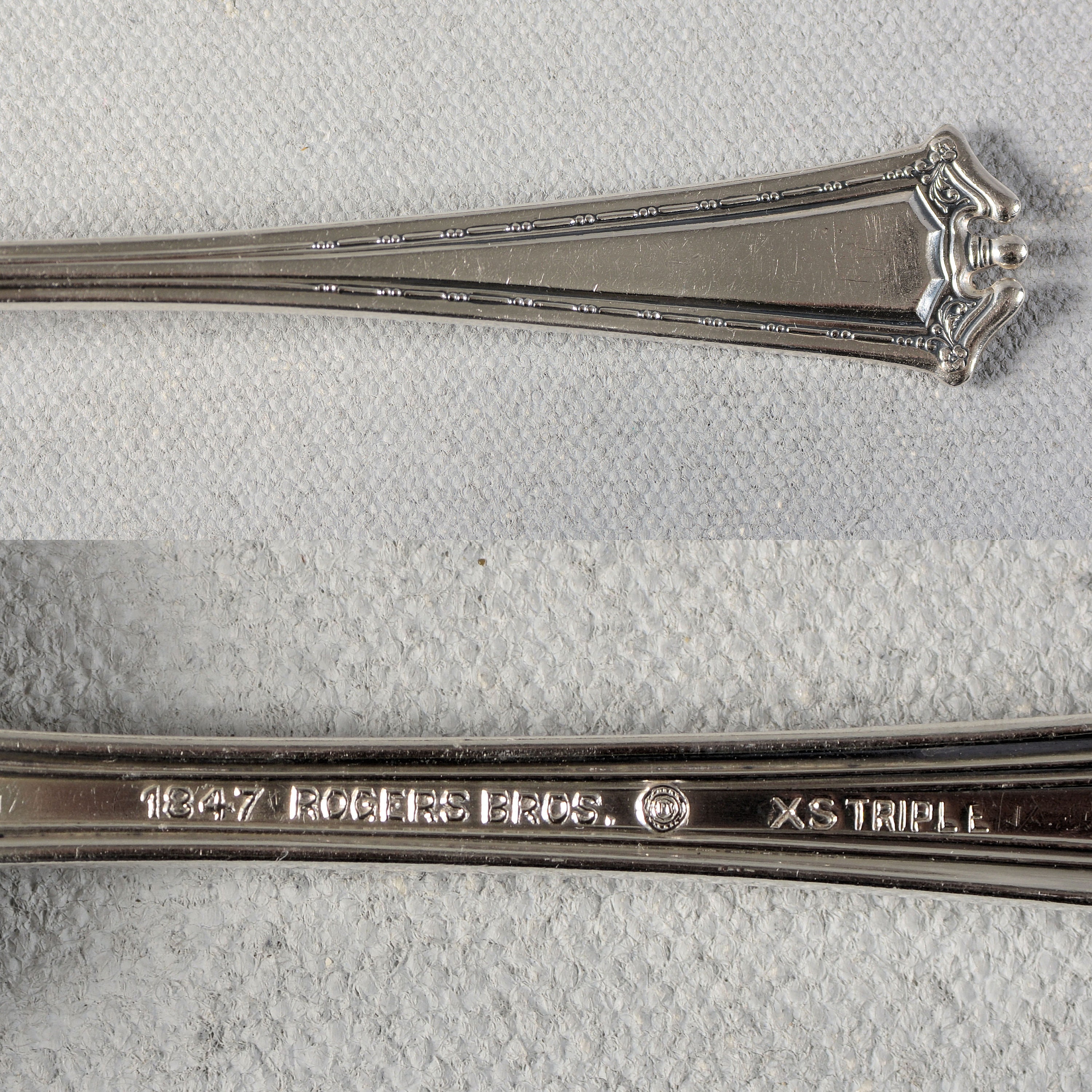 【Rogers Brothers】 HERITAGE ティーセット 3点 Vintage 1847 Rogers Bros IS Remembrance Silver-plated Tea