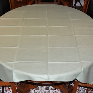 Mantel de lino Fallani & Cohn de 132 x 187 cm (sin usar), fabricado en Bélgica