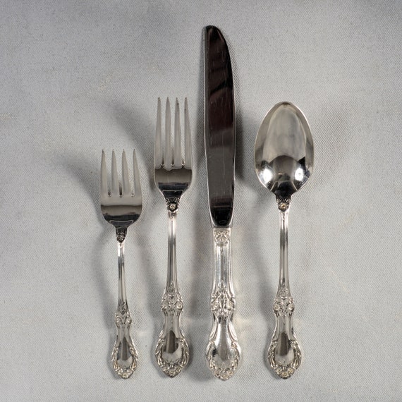 Piece Silverplate Place Setting of 1847 Rogers Bros 
