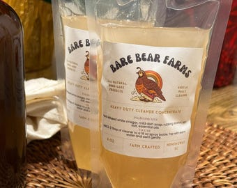 Bare Bear Farms All Natural Heavy Duty Cleaner Concentrate