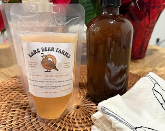 Bare Bear Farms Gentle All Purpose Cleaner Concentrate - green cleaning