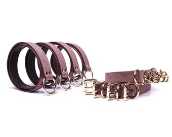 Handmade Bed Fixation Straps, 4 Bed Strap Restraints, Bed Fixation