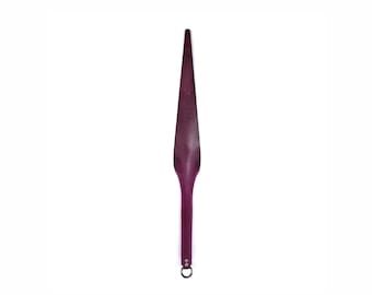 Leather Spanking Paddle, Handmade BDSM Paddle, Genuine Leather Impact Toy, Kink Gift for Couples