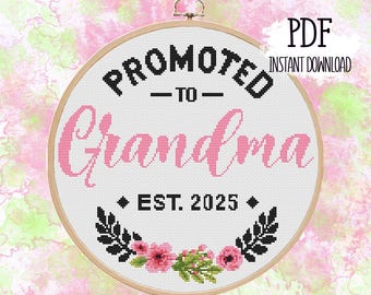 Patrón de punto de cruz. Ascendido a abuela. 2025-2026 PDF #5