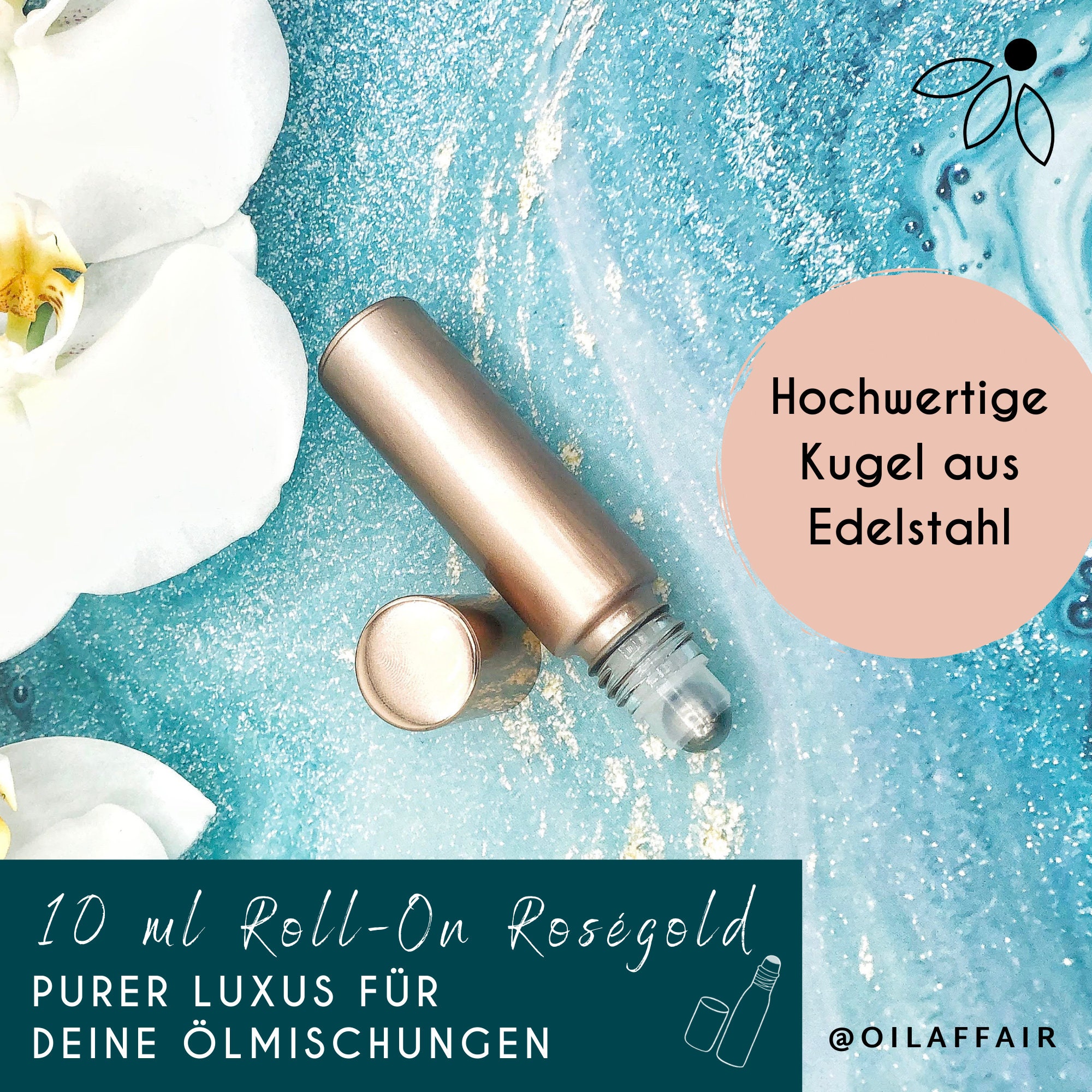 Maxmau Roll-on Flaschen Für ätherische Öle – 24 Stück, 5 Ml, Mit Kugel, Pipette & Trichter