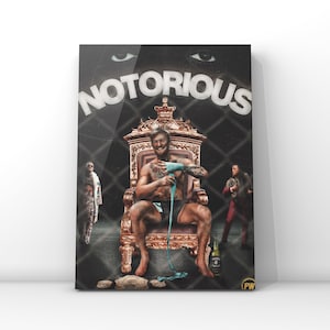 The Notorious Conor McGregregor A4 Print