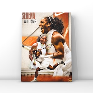 Serena Williams A4 Print