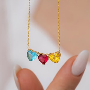 Familie Birthstone Halskette, Mütter Halskette, Birthstone Halskette, Birth Stone Halskette, Muttertagsgeschenke, Familie Halskette