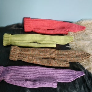 coat sweater wool medium dog