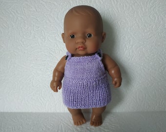 wool dress miniland 8 inches 21 cm or baby mini paola reina