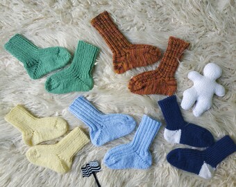 baby wool socks 9 to 12 months