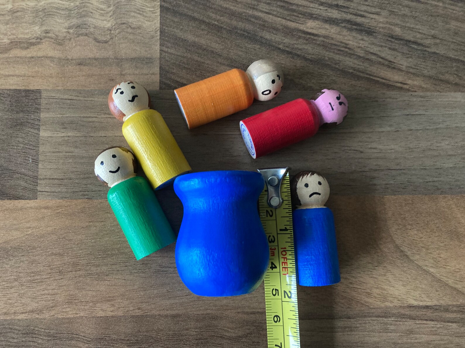 Emotion /mood Dolls and Cups Inspired by Montessori - Etsy UK