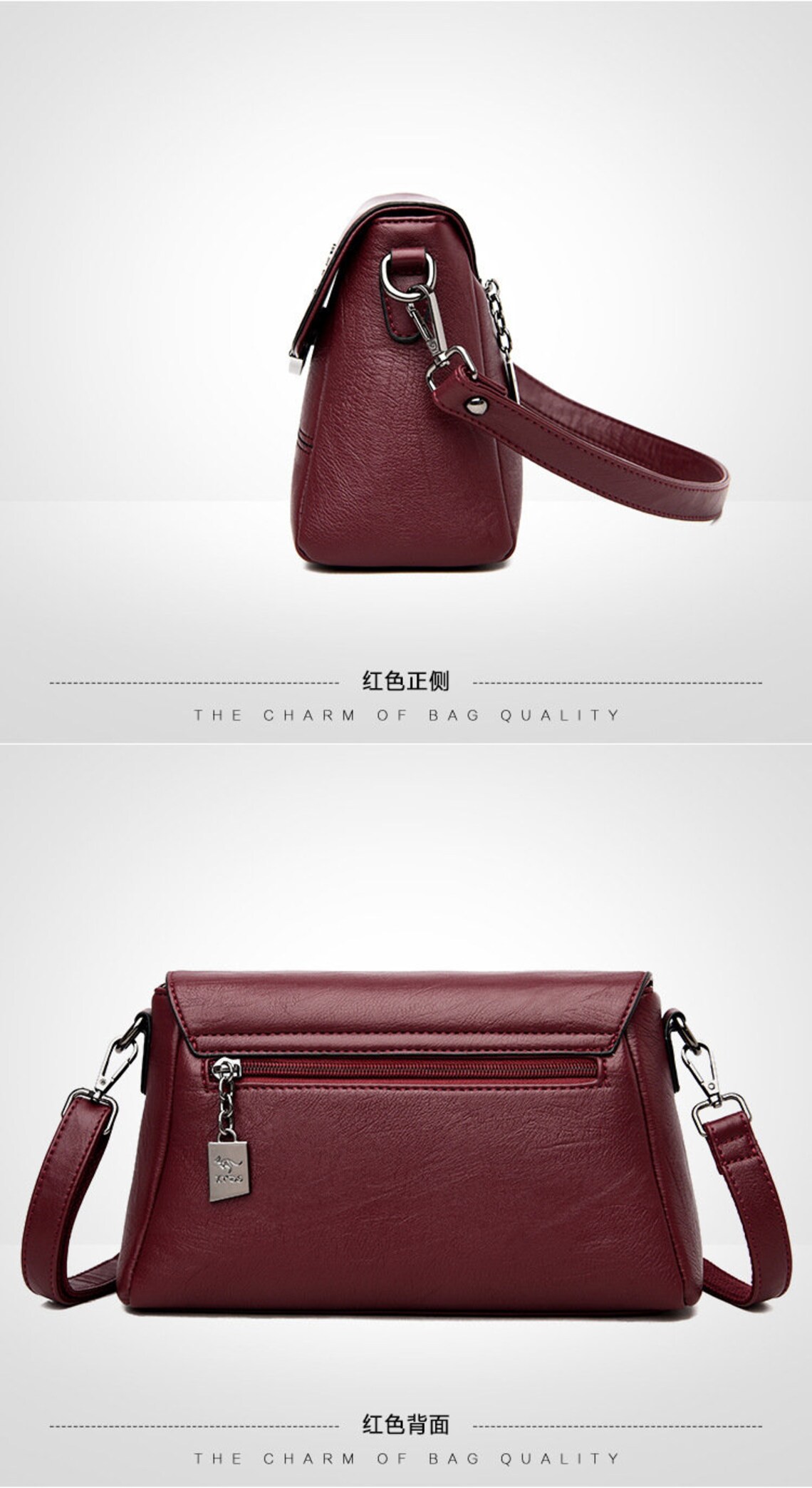 2022 New Soft Genuine Leather Crossbody Bags Ladies Hand