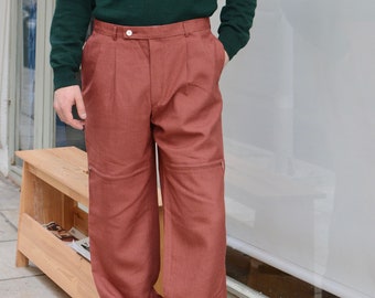 Vintage 80s Pleated  Office Suit Trousers