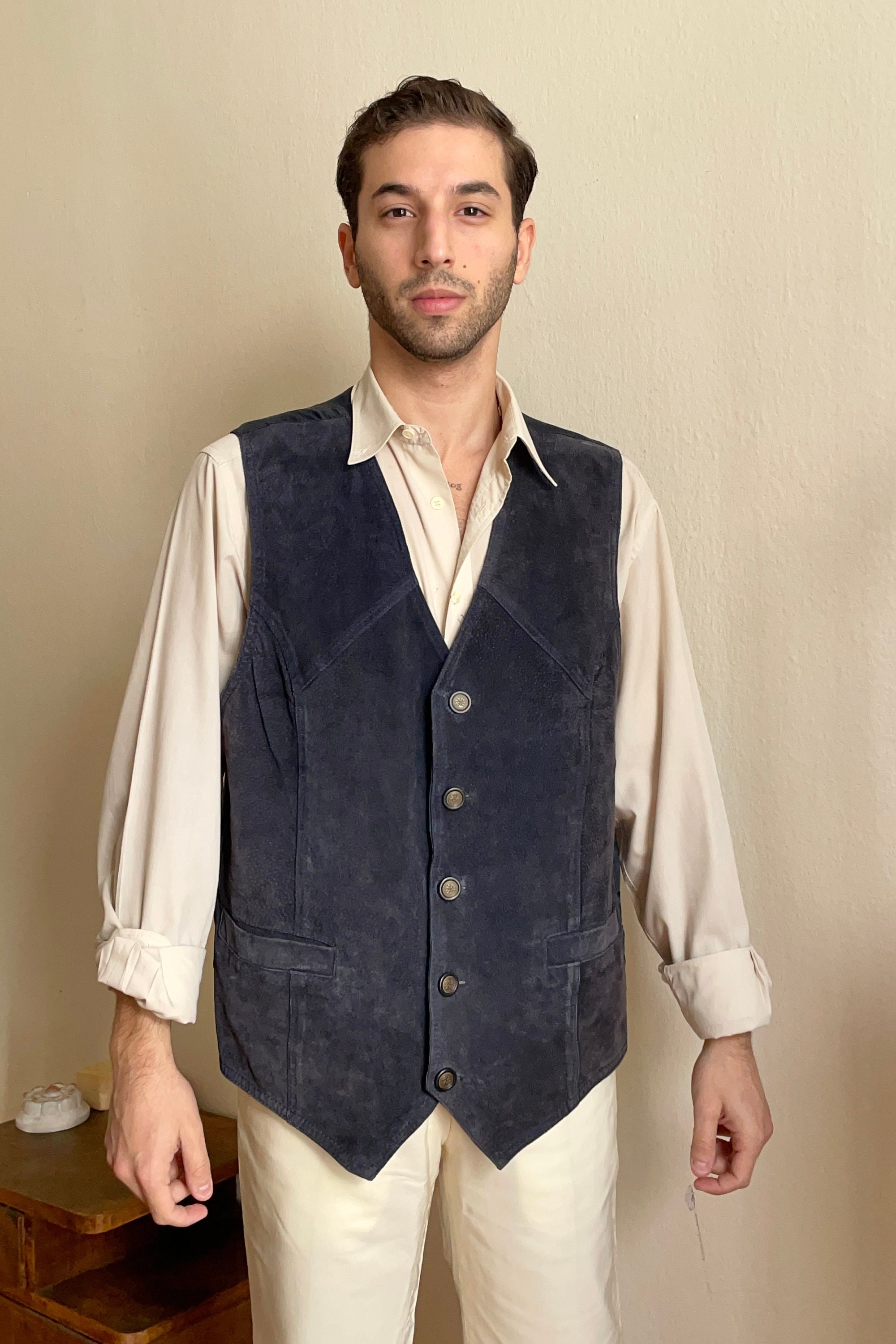 80s Italian Vest - Etsy