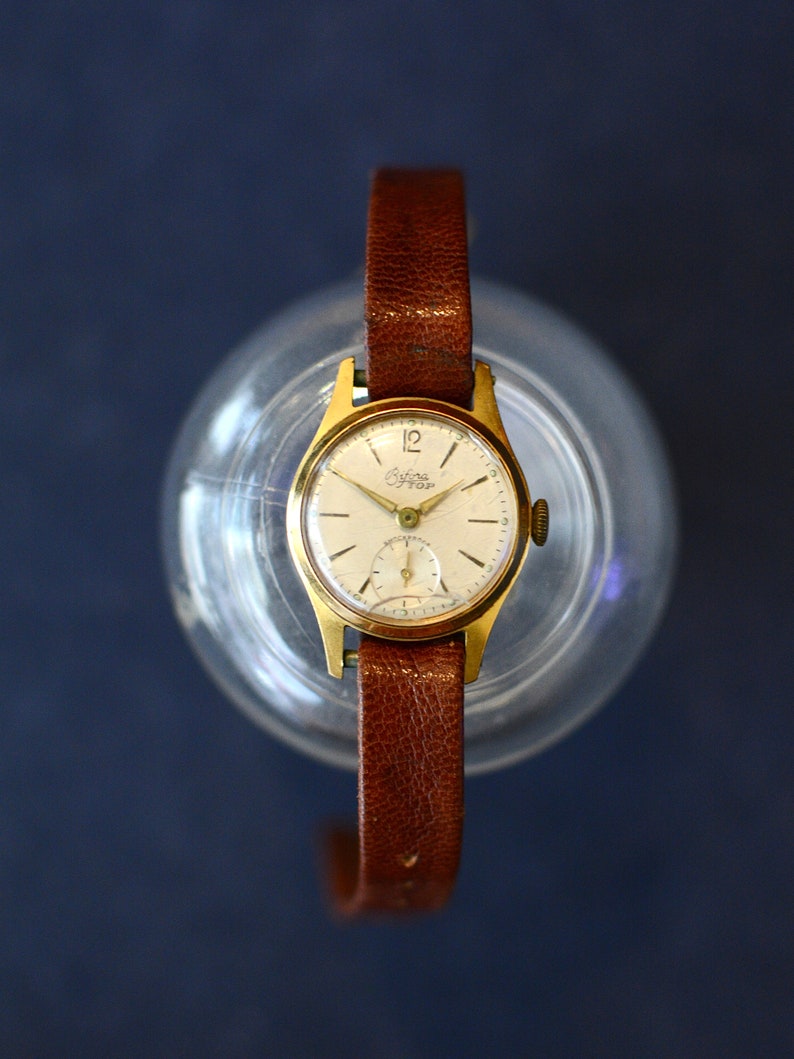 Vintage 70's Bifora Mechanical Wrist Watch image 1