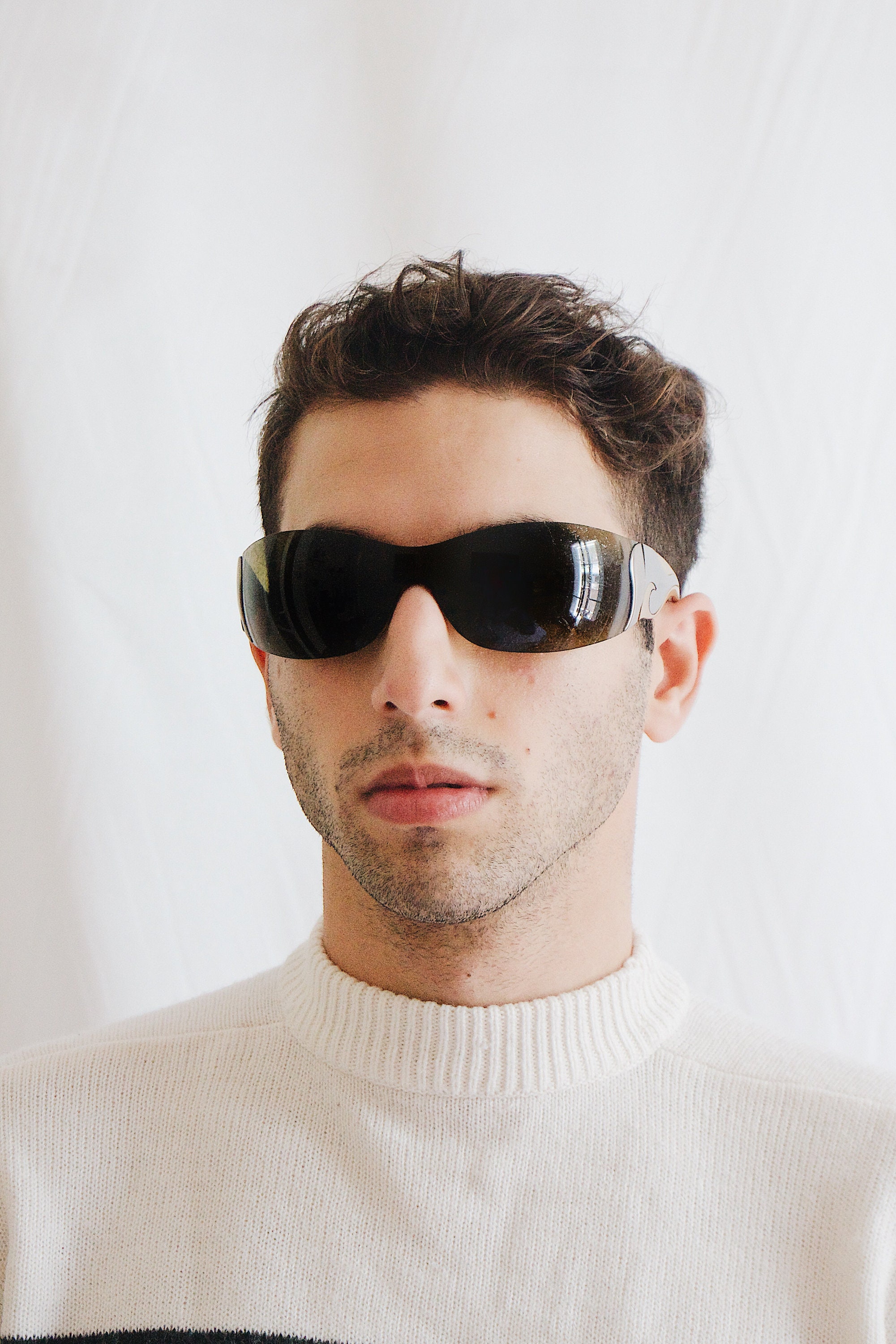 Prada Prada sunglasses vintage star logo wraparound archive