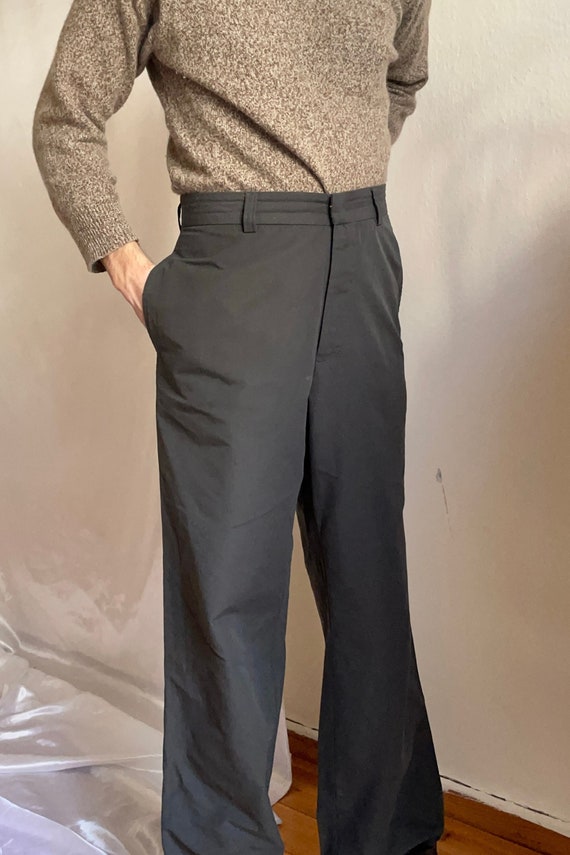 Vintage Boss Trousers Orange Pants Size W34L34 Olive - Etsy