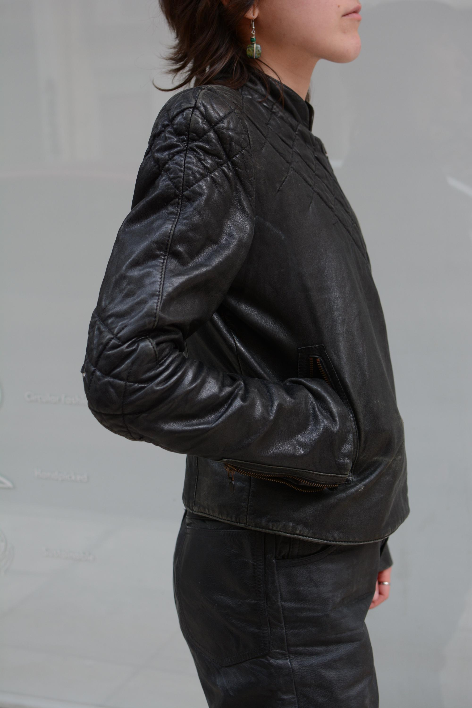 1990s Archive Alexander Mcqueen Biker Jacket - Etsy