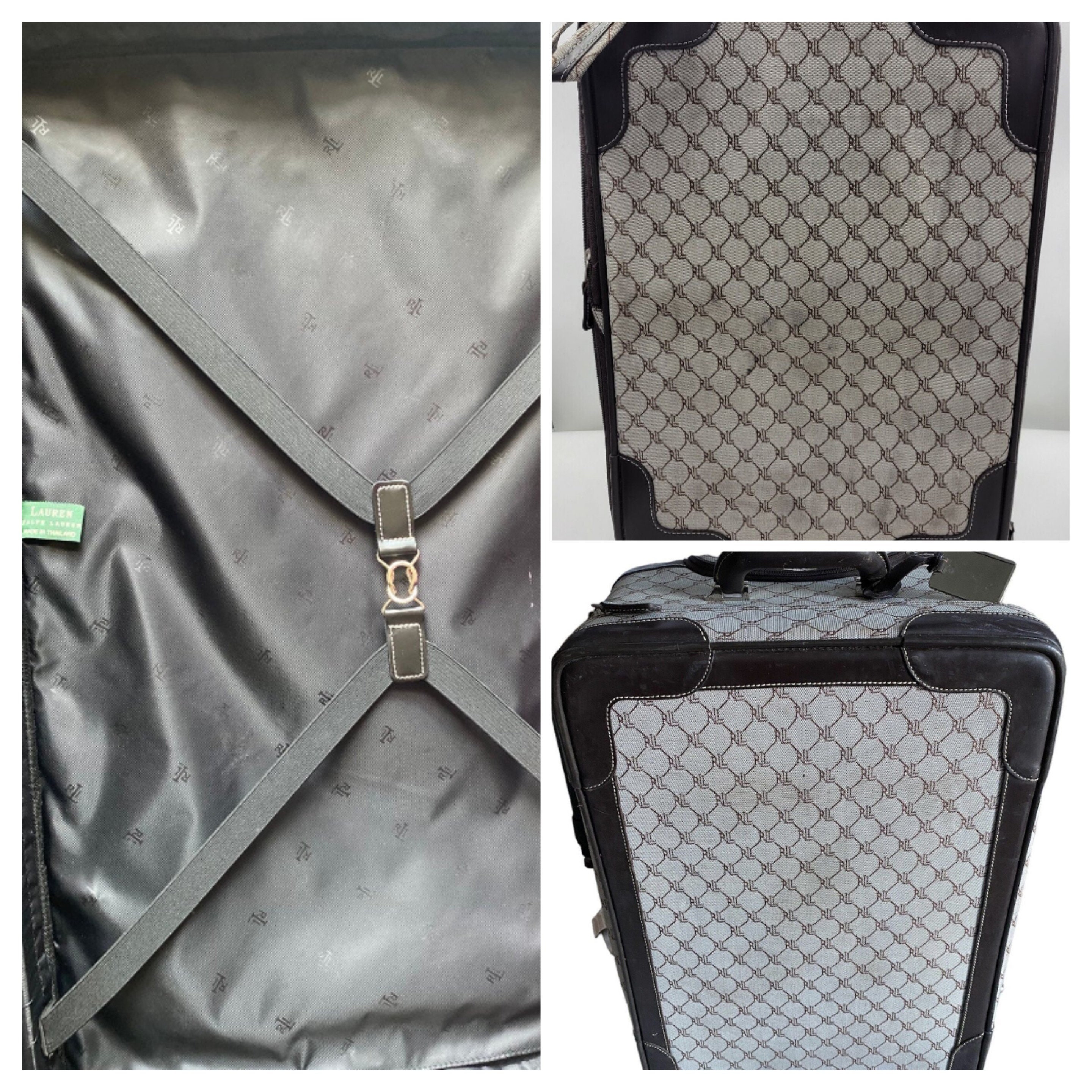 Ralph lauren cheap signature luggage sets