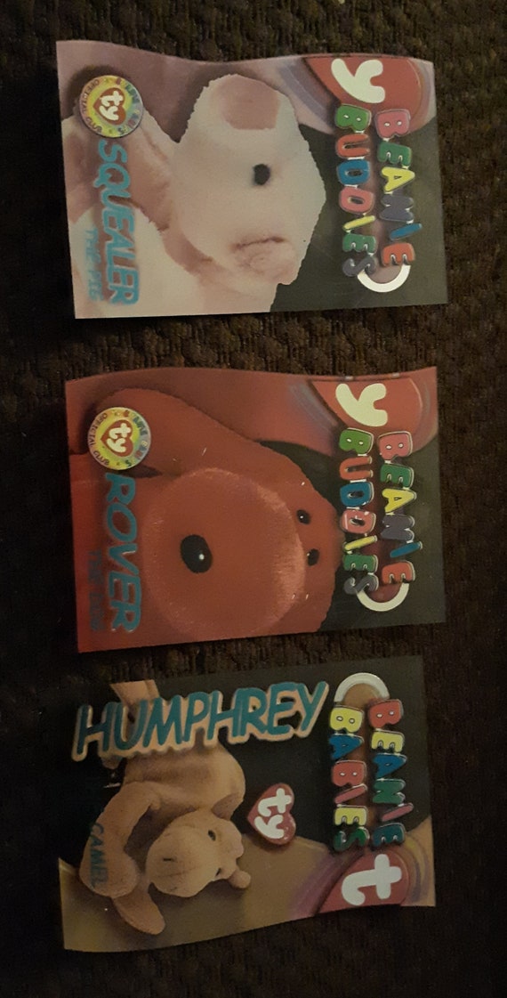 Rare beanie sale baby cards