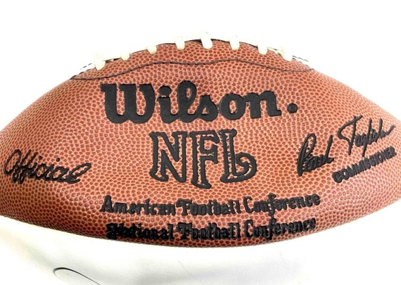 Gale sayers on sale signed football
