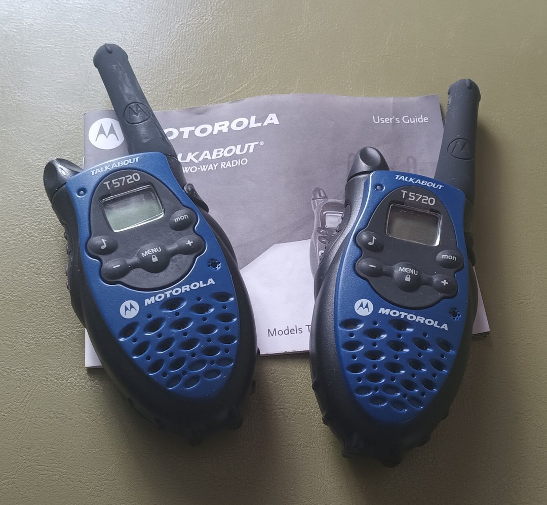 Classic Motorola Walkie Talkies Units Etsy