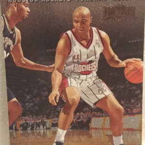 1999-00 Skybox Metal #17 Charles Barkley Houston Rockets Basketball card
