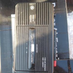 G.E. radio recorder