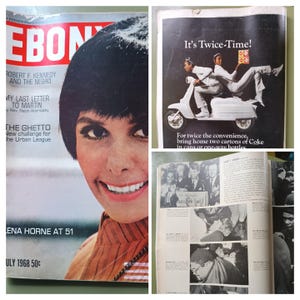 Ebony Magazine July 1968 Vol 23 No. 9 Lena Horne at 51