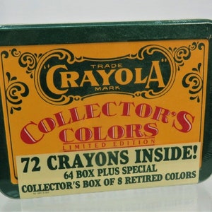 Vintage 72 Piece Crayola Crayon Set