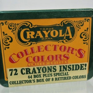 96 Count Crayola Limited Edition Name the New Colors: What's Inside the  Box