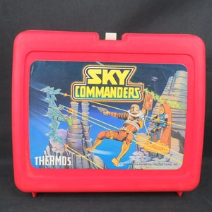 Vintage Sky Commander lunch box