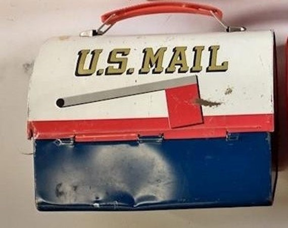 Vintage Classic American U.S. Mailbox Lunchbox - Etsy
